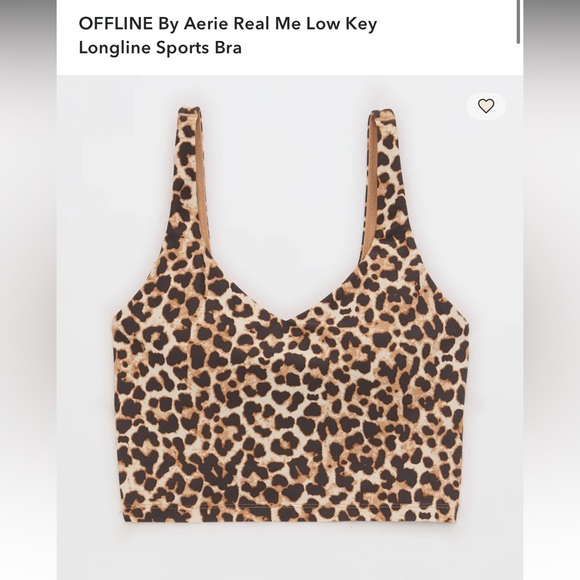 aerie Other - SET: OFFLINE By Aerie Real Me Low Key Longline Sports Bra & legging SIZE SMALL